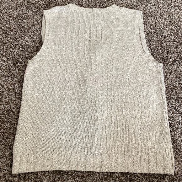 Marisa Christina Woman Size 1X Knitted By Hand Woven Sweater Cardigan Linen - Picture 11 of 11